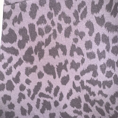 Buffalo David Bitton Womens Hoodie Sweatshirt Purple Leopard Print Fleece Sz S - Picture 2 of 7