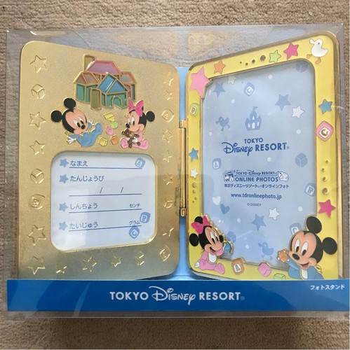 Tokyo Disney Resort Photo Stand Frame Baby Mickey Baby Minnie Birthday Limited Ebay