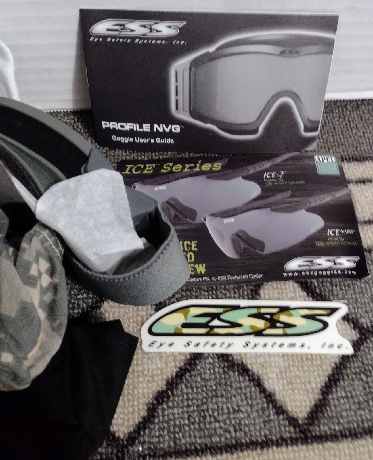 ESS Profile NVG Goggles Foliage Green New Eye Safety Systems Inc eBay