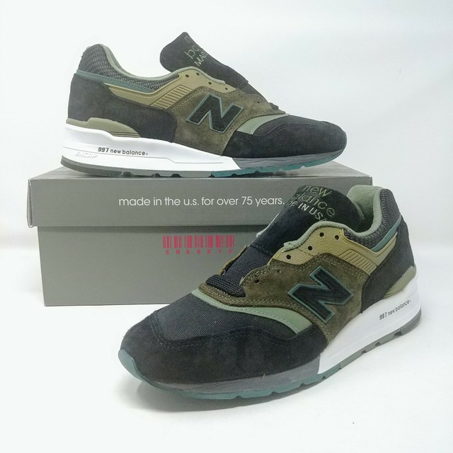 New Balance 997 Black Green for sale 