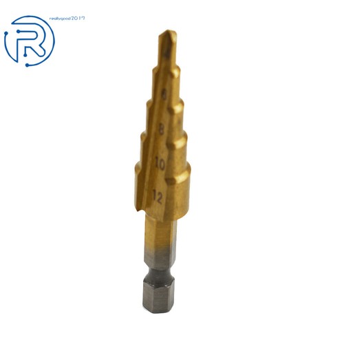 3Piece 4-20mm/4-12mm/4-32mm Hole Cutter High HSS Steel Step Cone Drill Bit Set - Picture 8 of 10