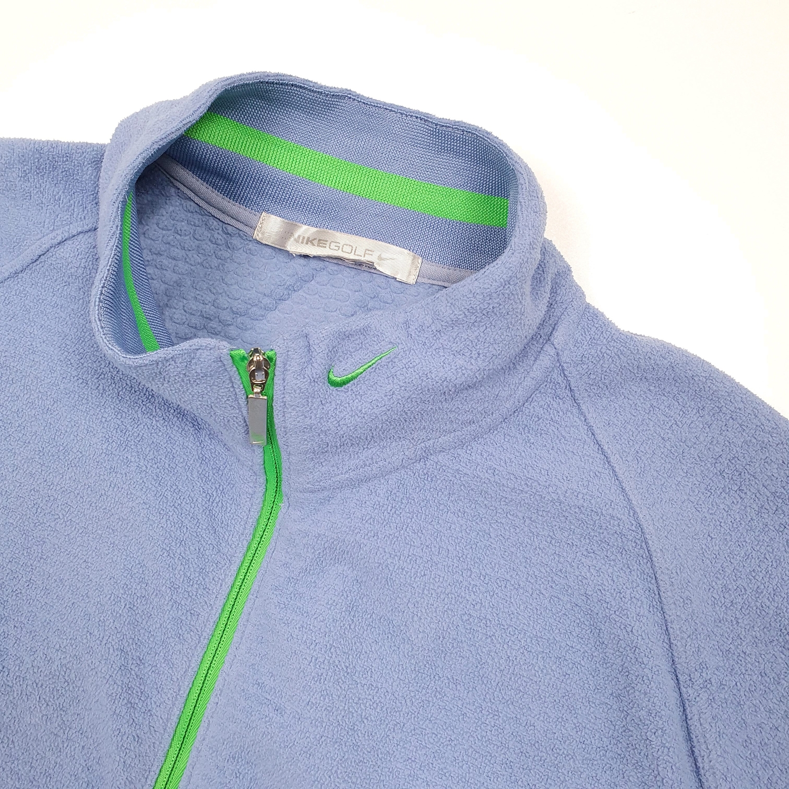 Womens NIKE Polyester Full Zip Fleece Jumper XL image 2