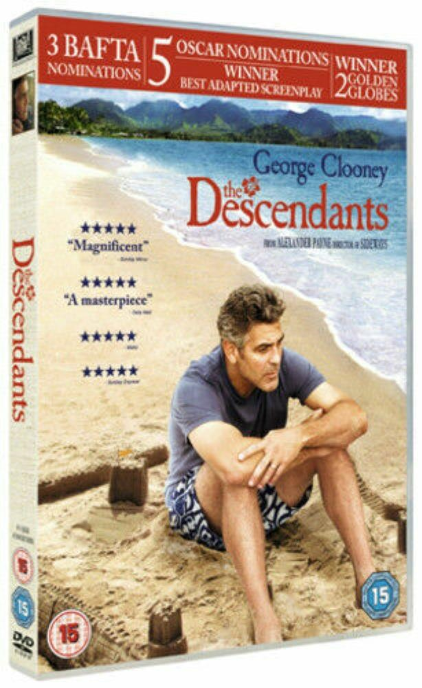 The Descendants DVD (2012) FREE SHIPPING