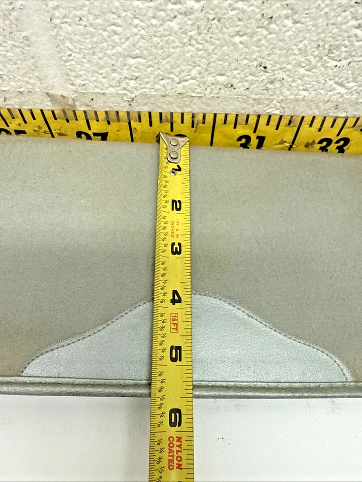 Quebra-sol 1955-1958 Chevrolet 150 210 Bel-Air Nomad destro tecido cinza (879) - Imagem 4 de 4