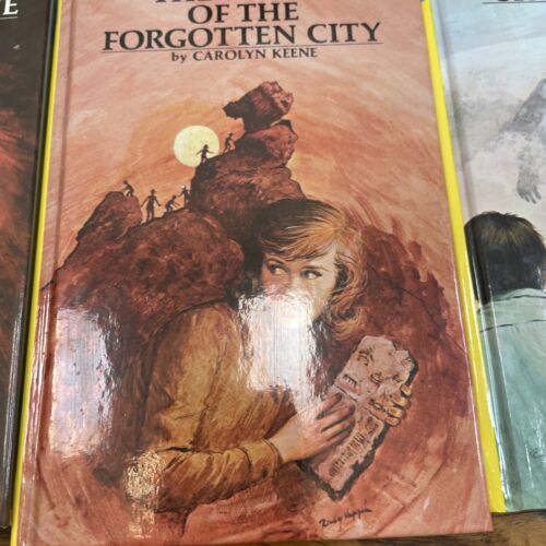 Nancy Drew Books 51-55 Plus 14 & 47 hardcover Mysteries - Foto 4 di 12