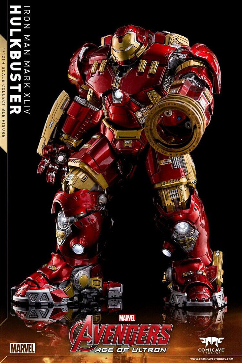 MARVEL - 1/12 comicave ハルクバスター アベンジャーズ　アイアンマン Amazon.co.jp: COMICAVE STUDIOS 1/12 アイアンマン MK44