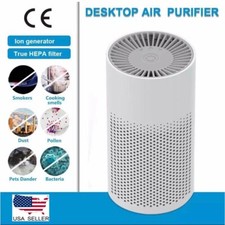 Air Purifier True HEPA Filter Air Cleaner Odor Allergies Eliminator small Room 6