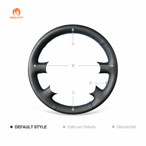 Cubierta de volante de coche de cuero sintético para VW Golf 4 Passat B5 Sharan Bora T4 variante - Imagen 7 de 9