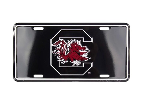 Panneau Alu USC Gamecocks Réservé Au Parking 30x45cm Déco Garage Fan
