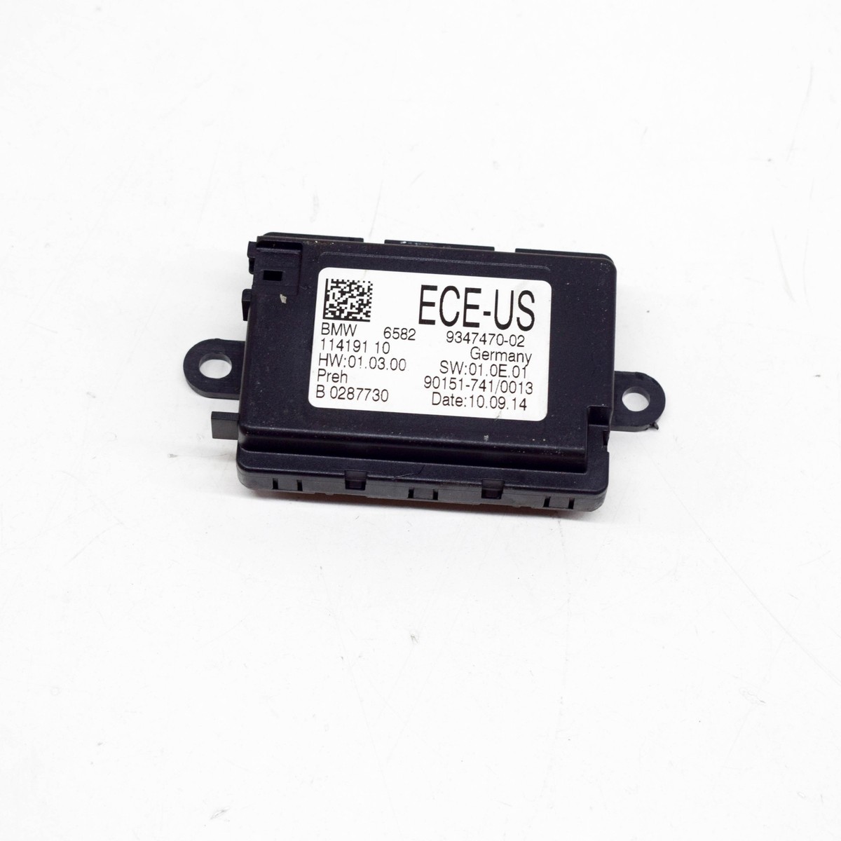 BMW 3 F30 Modulo centralina iDrive Touch ECU 9347470 3.0 Diesel