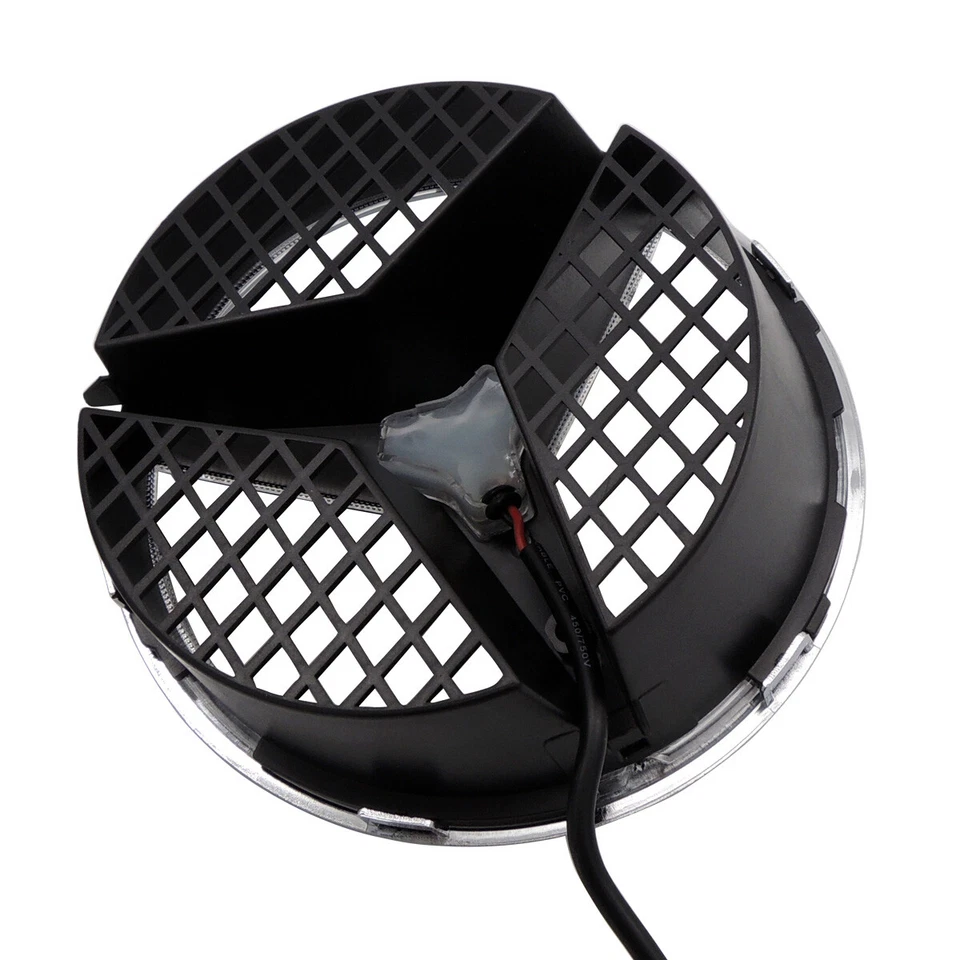 Car Auto LED Front Logo Grill Star Emblem Blue Light For Mercedes Benz 2006-2013 Foto 2 de 4