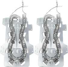 2 Pack DC47-00019A Dryer Heating Element for SAMSUNG DV45H7000EW/A2 DV40J3000EW