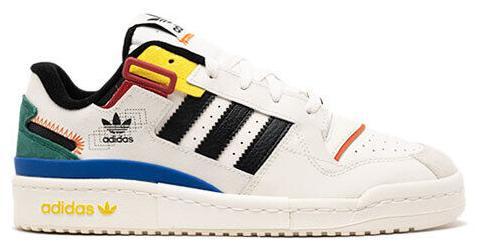 adidas Forum Exhibit Low White Multi for Sale | Authenticity