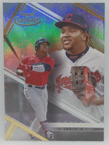 2021 Topps Gold Label Jose Ramirez Class 3 Cleveland Guardians #44