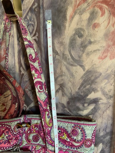 Bolso de Mano Vera Bradley Paisley Acolchado Xlarge y Bolso de Mano Cosmético y Libro de Bolsillo 3 piezas - Imagen 20 de 20