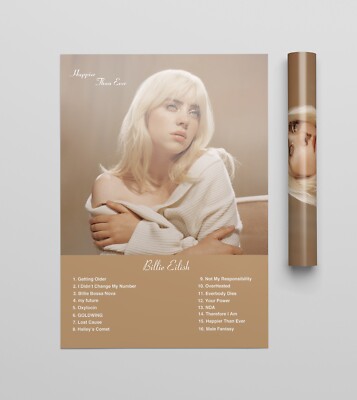 Billie Eilish アルバムとグッズまとめ売り Billie Eilish Happier Than Ever Target CD (2021, Exclusive Edition