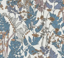Tapete Vlies Floral Blumen creme blau beige Architects Paper 37751-7 (6,05€/1qm)