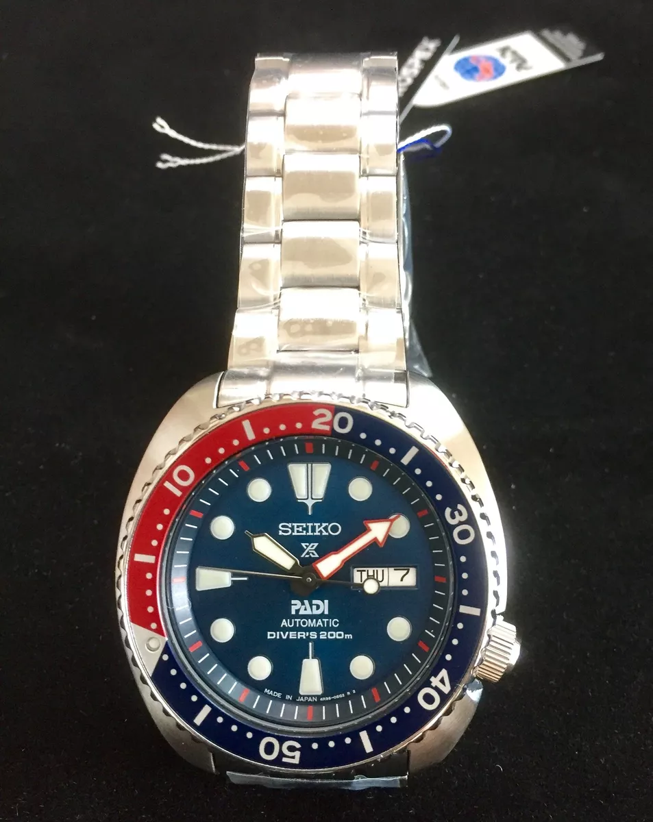 SEIKO Prospex Turtle PADI SRPA21J1 Automatic 200m Divers Japan