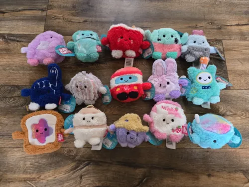 Mini 4.5” Bum Bumz Lot (15) BreakfastBumz, GroovyBumz, HomeBumz, KitchenBumz NEW