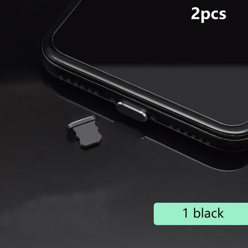 2PCS Aluminum Alloy Anti Dust Plug For Phone 14 13 Max Lightning Port Cover - Zdjęcie 10 z 21