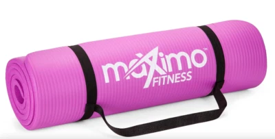 Maximo Yoga Fitness Mat Extra Thick Multiple Workout Mat (Meas: 72 x 24) Purple