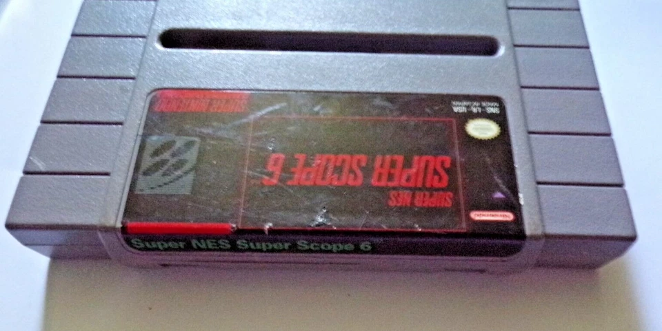 Super Scope 6 (Super Nintendo Entertainment System, 1992) SNES Cartage Only - Image 2 of 3