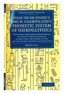 Salz, Henry (1780-1827) Essay On Mr Young's & M.Champollion's Phonetische System