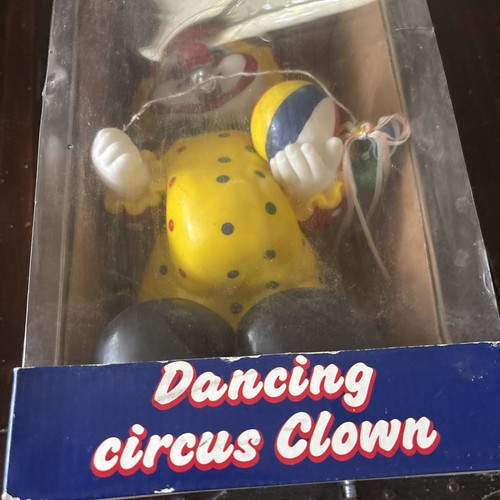 Animated 13" Novelty Rubber Dancing Circus Clown - DD Toys Corp. Works - Picture 3 of 7