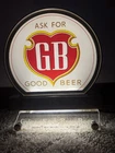 Griesedieck Bros beer Lighted Cash Register Topper Sign 1950s Or 1960s Vintage
