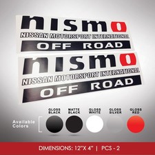 Nissan Nismo Off Road Bed Decal Frontier Xterra Titan Various Color Variations