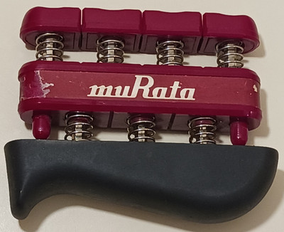 Vintage Rare MuRata Gripmaster Medical Hand Finger Exerciser Medium Exercise