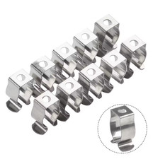 10PCS Assorted Tool Spring Terry Clips Heavy Duty Storage For Shed
