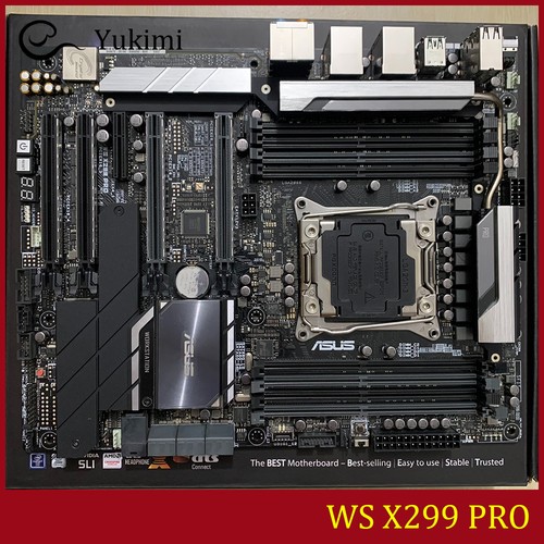 FOR ASUS WS X299 PRO Socket 2066 DDR4*8 256GB ATX Motherboard Test OK - 第 1/4 張圖片