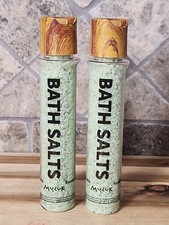  2 Muluk Bath Salts Travel Rosemary  Mint Made in Yucatan