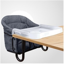 Easy-Clean Hook-On Chair with 3-Point Safety Harness