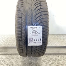 Gomma Usata 245 40 R18 XL 97V MICHELIN PILOT ALPIN PA4 86% Invernale
