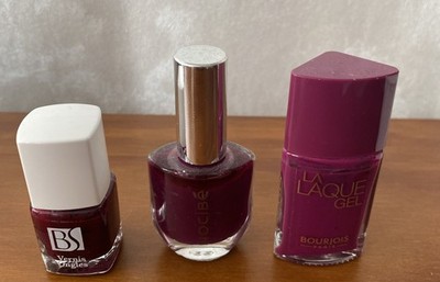 Set Nocibe / BS / Bourjois neu - Nagellack 3 Flaschen