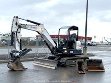 2019 Bobcat E50 Mini Excavator Rubber Tracks Backhoe Hyd Thumb Blade bidadoo