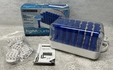 Remington Tight Curls Electric Roller H21SPN Pageant Hot Curlers w/12 Clips Box