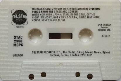 Michael Crawford - Songs From The Stage And Screen - Used Cassette - - O5783z - Picture 5 of 5