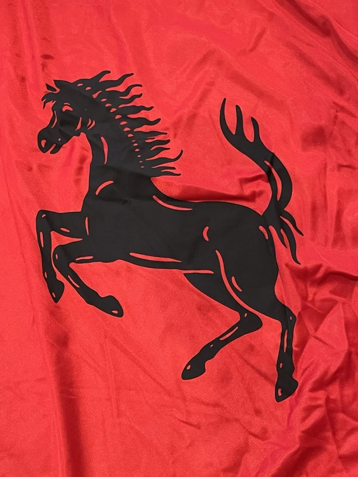 Cubierta de coche satinada roja interior original Ferrari F142 458/488 OEM Foto 2 de 4