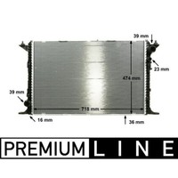 KüHler MotorküHlung Mahle CR 1026 000P FüR Audi A8 D4