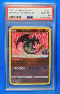 Radiant Charizard Pokemon Go Psa 10 | eBay
