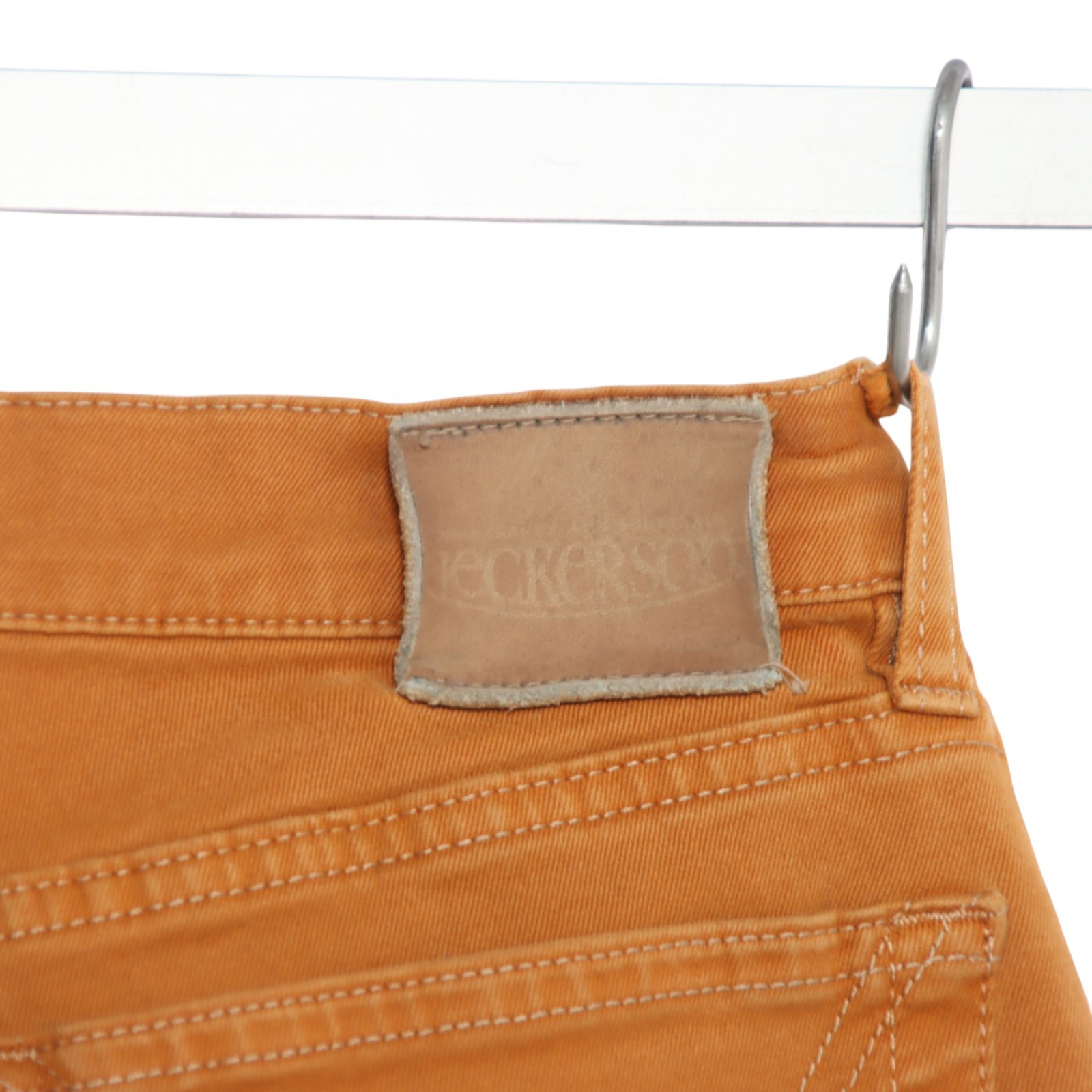 Jeckerson Slim Fit Jeans Velvet Vintage Colour Mustard W30 L30 (Cod.D1304) image 6