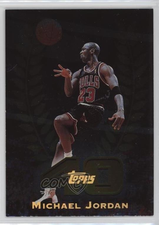 1997-98 Topps Topps 40 Michael Jordan #T40-5 HOF