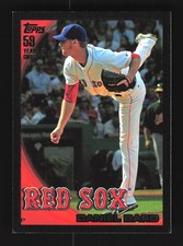 Daniel Bard Boston Red Sox 2010 Topps Black #633 SN /59