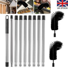 Gutter Cleaning Tools from the Ground - 10 FT Adjustable Gutter Cleaner Tool