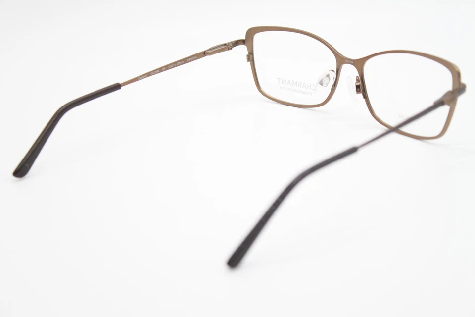 NUEVAS GAFAS CHARMANT CH12144 BR MARRÓN NEGRO AUTÉNTICAS 52-14 Foto 3 de 4