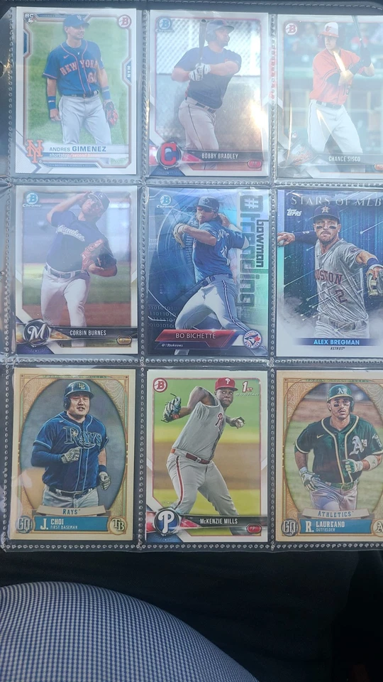  Bowman Chrome @ Base 50 Cards See PICTURE 2020 - 2022 Baseball  - Image 3 of 4
