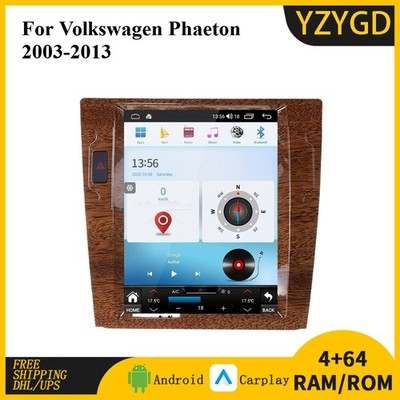 For Volkswagen Phaeton 2003-2013 Carplay Car Radio Receiver 2Din GPS Navi Screen